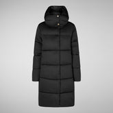 SIBYL : MANTEAU FEMME SAVE THE DUCK en EDEL en noir | Save The Duck