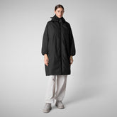 Woman's jacket winona in black | Save The Duck