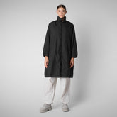 Woman's jacket winona in black - Woman bureau | Save The Duck