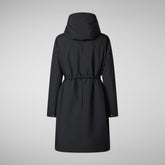 NOELLE : MANTEAU FEMME SAVE THE DUCK en GRIN en BLEU NOIR | Sauvez le canard