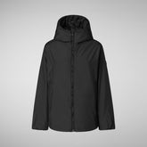 NIAZ : MANTEAU FEMME SAVE THE DUCK en MIRO en noir | Save The Duck