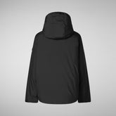 NIAZ : MANTEAU FEMME SAVE THE DUCK en MIRO en noir | Save The Duck