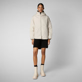 Women's jacket Niaz in rainy beige | Save The Duck