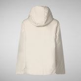 Woman's jacket Niaz in rainy beige | Save The Duck