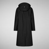 Women's Raincoat Zoey in Black | Save The Duck