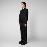 Veste chemise Biry pour Femme en noir - Nouveau chez les femmes | Sauvez le canard