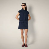 Women's Top Eisha in Navy Blue - ASAP - Smartleisure Clothing Woman | Save The Duck