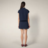 Women's Top Eisha in Navy Blue - ASAP - Smartleisure Clothing Woman | Save The Duck