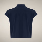 Women's Top Eisha in Navy Blue - ASAP - Smartleisure Clothing Woman | Save The Duck