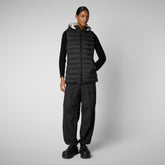 Women's vest norah in black - Icon's Women's collection outfit | Save The Duck