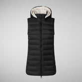 Woman's vest norah in black | Save The Duck