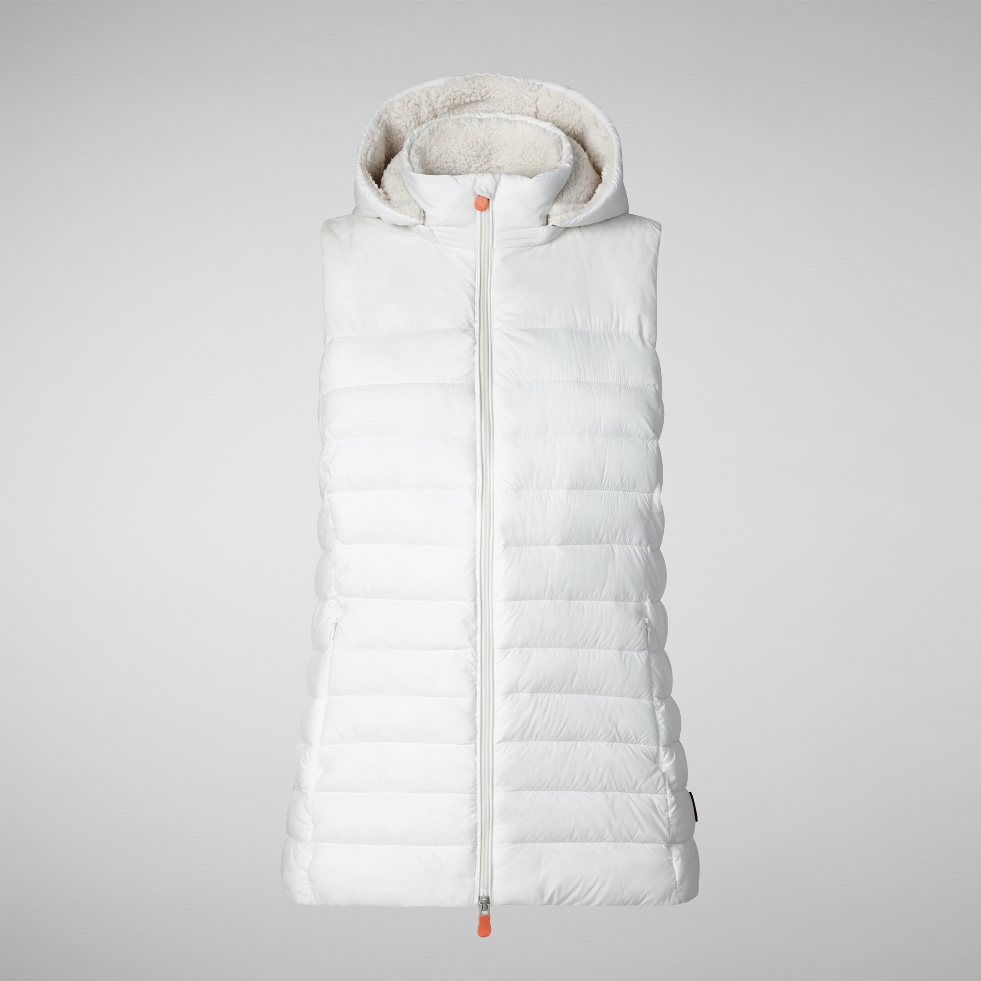 Womens puffer outlet vest white