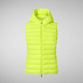 WoMen's vest Cecilia in lichen Green | Save The Duck