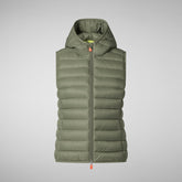 Men's jacket Cecilia in swamp green | Save The Duck