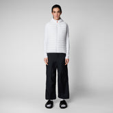 Women's Dia Vest in White - GIGA Collection | Save The Duck