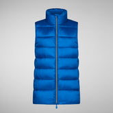 Women's Coral Puffer Vest in Pine Green | Save The Duck