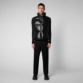 Unisex Ailantus Puffer Vest in Black - Men's Raincoats | Save The Duck