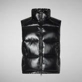 Unisex Ailantus Puffer Vest in Black | Save The Duck