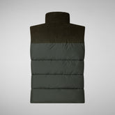 Men's vest Euryops in land green | Save The Duck