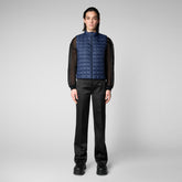 Women's Mira Vest in Navy Blue - Vests Collection | Save The Duck