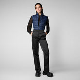 Women's Mira Vest in Navy Blue - Blue Collection | Save The Duck