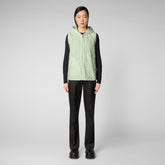 Women's Femi Vest in Eucalyptus Green - Women's Fashion | Save The Duck