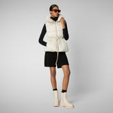 Women's vest Ren in SHORE BEIGE | Save The Duck