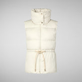 Women's vest Ren in SHORE BEIGE | Save The Duck