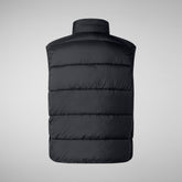 ARLEN : GILET SAVE THE DUCK MAN en MIRO en BLEU NOIR | Sauvez le canard