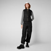 Women's Arabella Puffer Vest in Black - Women's Icons | Save The Duck