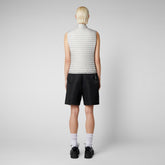 Women's Arabella Puffer Vest in Fog Grey - Women's Icons Collection | Save The Duck