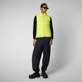 Gilet matelassé Charlotte pour femme en vert lichen | Save The Duck