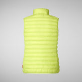 Gilet matelassé Charlotte pour femme en vert lichen | Save The Duck