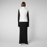 Gilet Lynn Puffer pour Femme en Blanc Cassé - Collection Femme | Sauvez le canard