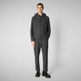 Men's pant Michael in black - Men's Smartleisure | Save The Duck