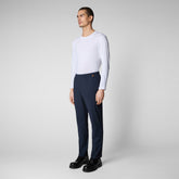Men's Michael Pants in Navy Blue - Blue Collection | Save The Duck