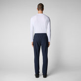 Men's Michael Pants in Navy Blue - Blue Collection | Save The Duck