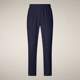 Men's Pants Michael in Navy blue - FYI - Smartleisure Clothing Man | Save The Duck