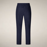 Men's Pants Michael in Navy blue - FYI - Smartleisure Clothing Man | Save The Duck