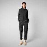 MILAN:STD PULL FEMME PANTALON en POTY en Noir - Loisirs intelligents pour femmes | Save The Duck