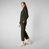 MILAN:STD PULL FEMME PANTALON en POTY en TERRE VERTE | Save The Duck