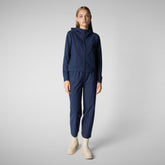 MILAN:STD PULL FEMME PANTALON en POTY en Bleu Marine | Save The Duck