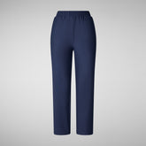 Woman's pant Milan in navy blue | Save The Duck