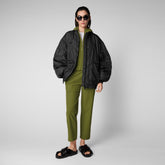 Pantalon de survêtement Milan pour femme en olive militaire - Nouveau chez les femmes | Sauvez le canard