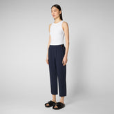 Women's Milan Sweatpants in Navy Blue - Collection RETY | Sauvez le canard