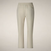 Women's pants milan in rainy beige - Figure Skating SS26 - WOMEN | Save The Duck