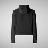 PEAR:STD VESTE PULL FEMME en POTY en Noir | Save The Duck