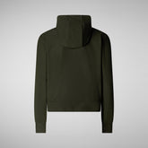 PEAR:STD VESTE PULL FEMME en POTY en TERRE VERTE | Save The Duck