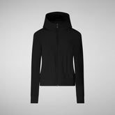Women's Pear Hooded Jacket in White | Save The Duck