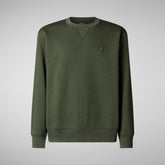 Men's t-shirt Uren in moss green | Save The Duck